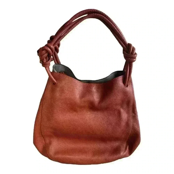 VINCE CAMUTO pebbled leather shoulder bag VV-BRANN-TO Moroccan clay - Picture 4 of 16